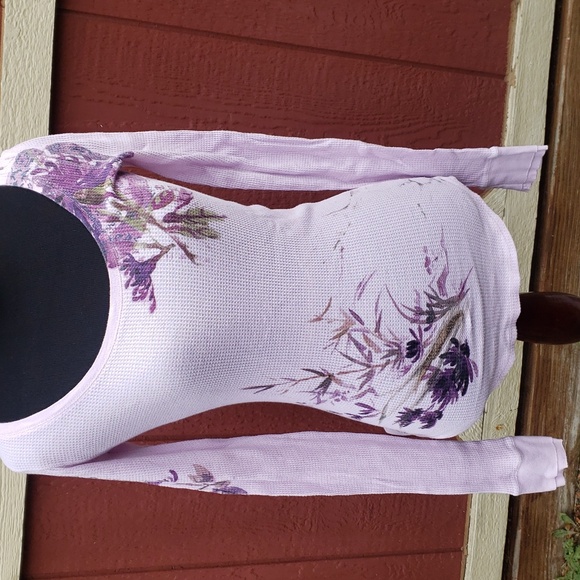 Lucky Brand Purple Thermal Top - Picture 5 of 5
